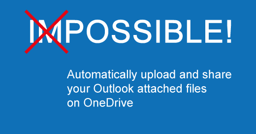 Attach2Cloud | Automatic upload of all MS Outlook attached files to OneDrive